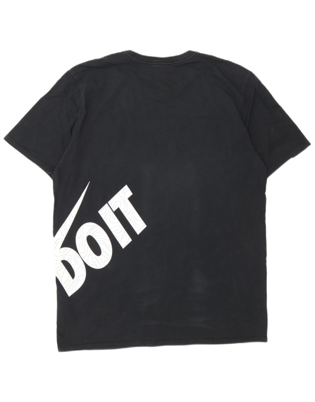Nike Herren-T-Shirt mit Grafik, groß, aus schwarzer Baumwolle