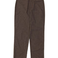 Dockers Damen-Freizeithose, gerade, W28, L30, brauner Hahnentrittmuster