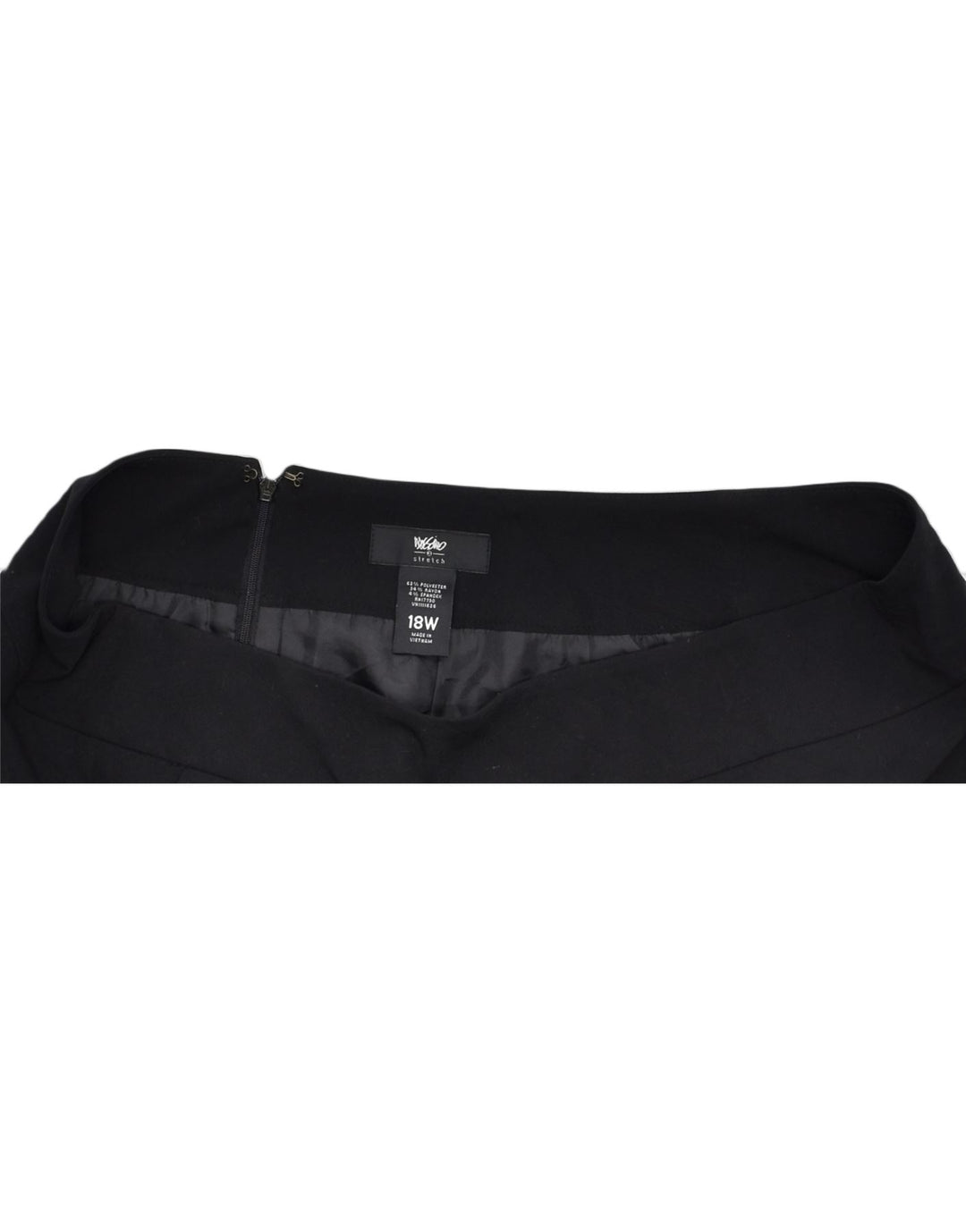 MOSSIMO Womens Pencil Skirt US 18 3XL W40 Black | Vintage | Thrift | Second-Hand | Used Clothing | Messina Hembry 