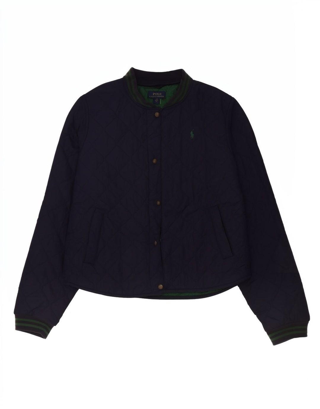 Polo Ralph Lauren Steppjacke für Jungen, 15–16 Jahre, XL, Marineblau, Polyester
