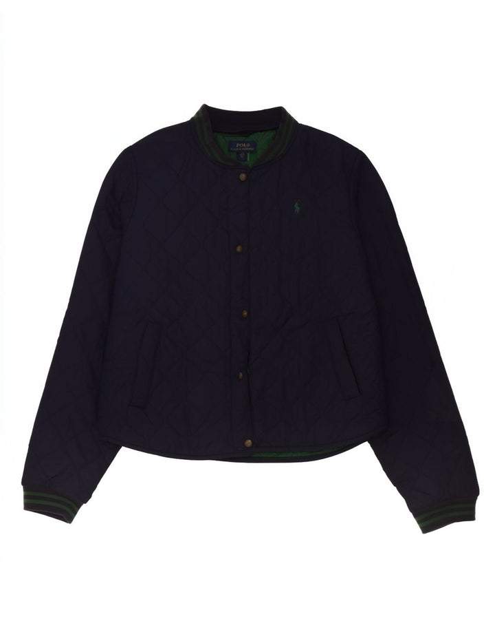 Polo Ralph Lauren Steppjacke für Jungen, 15–16 Jahre, XL, Marineblau, Polyester