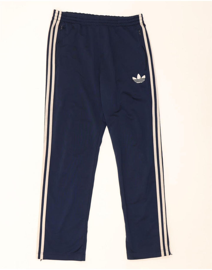 Adidas Herren-Trainingshose, klein, marineblau, Polyester