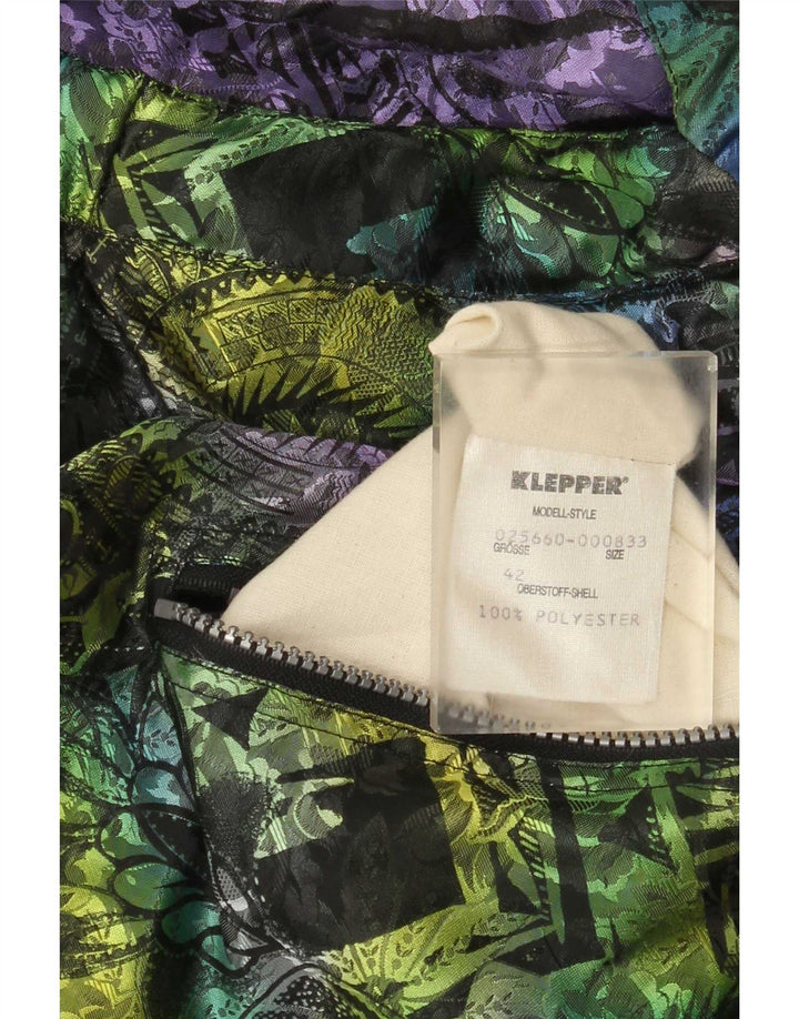 Klepper Damen Wende-Trainingsanzug-Top-Jacke, EU 42, Größe L, mehrfarbig