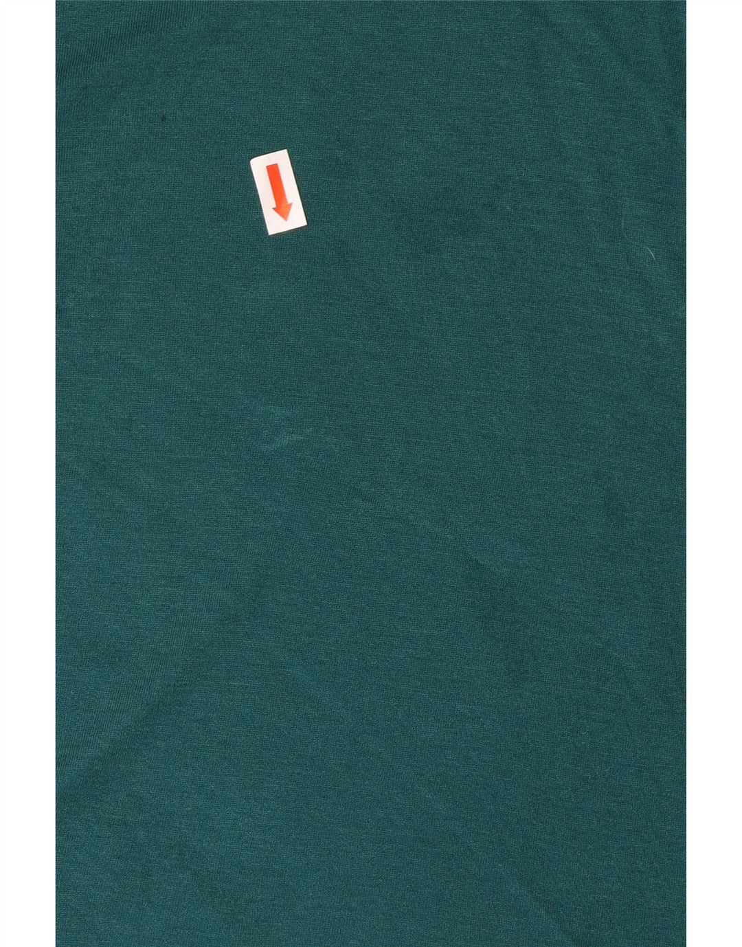 BENETTON Damen Durchsichtiges Top Langarm UK 18 XL Grün