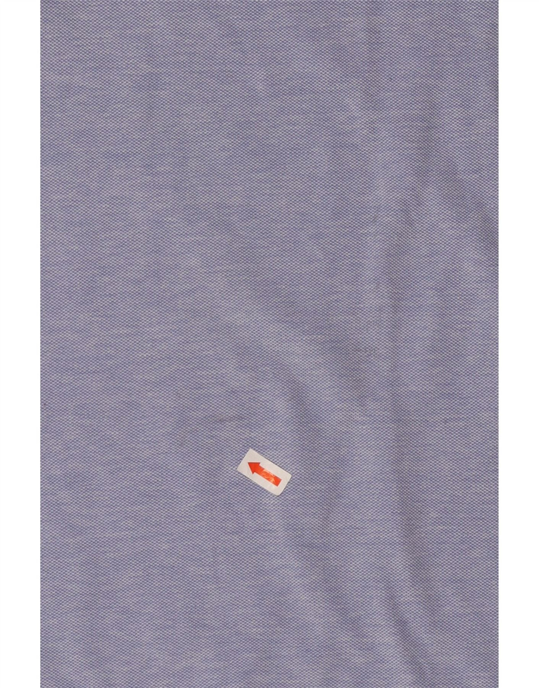 Massimo Dutti Herren-Poloshirt mit lässiger Passform, große blaue Baumwolle