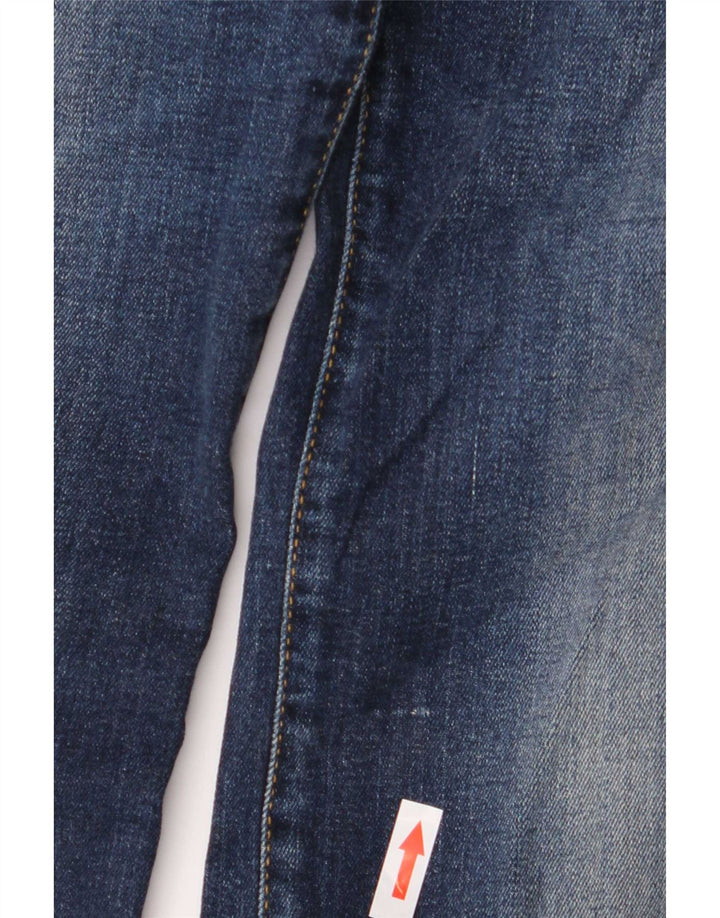 Replay Damen Bootcut-Jeans W27 L34 Blaue Baumwolle