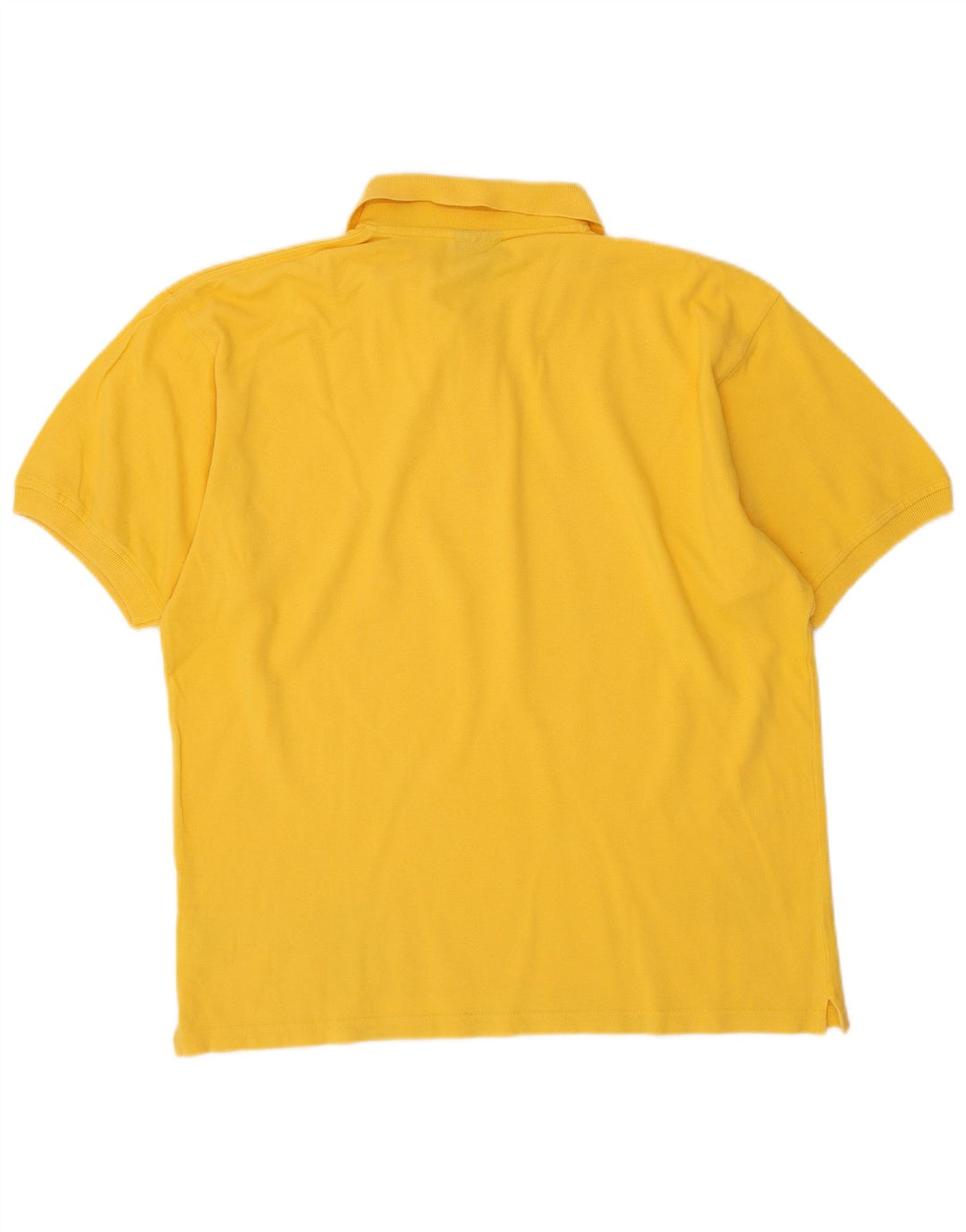 CHAMPION Herren-Poloshirt, große gelbe Baumwolle
