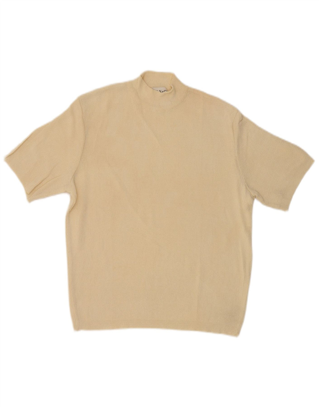 Max & Co. Rollkragenpullover für Damen, Gr. 12, mittelgrau, gebrochenes Weiß