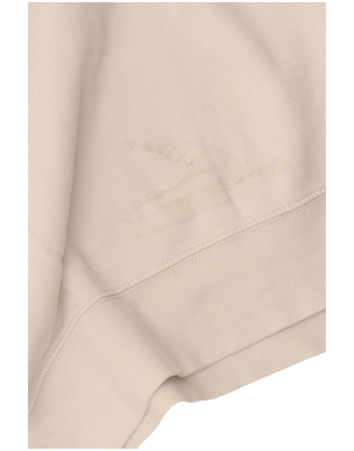 Nike Herren-Sweatshirt-Pullover, groß, weiße Baumwolle