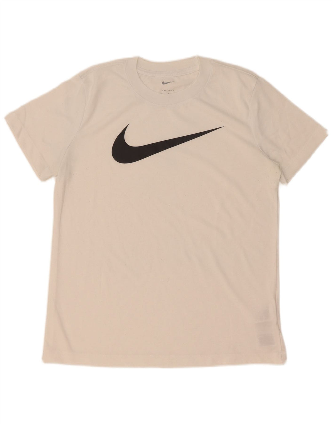 Nike Herren Dri Fit Graphic T-Shirt Top Mittelweißes Polyester