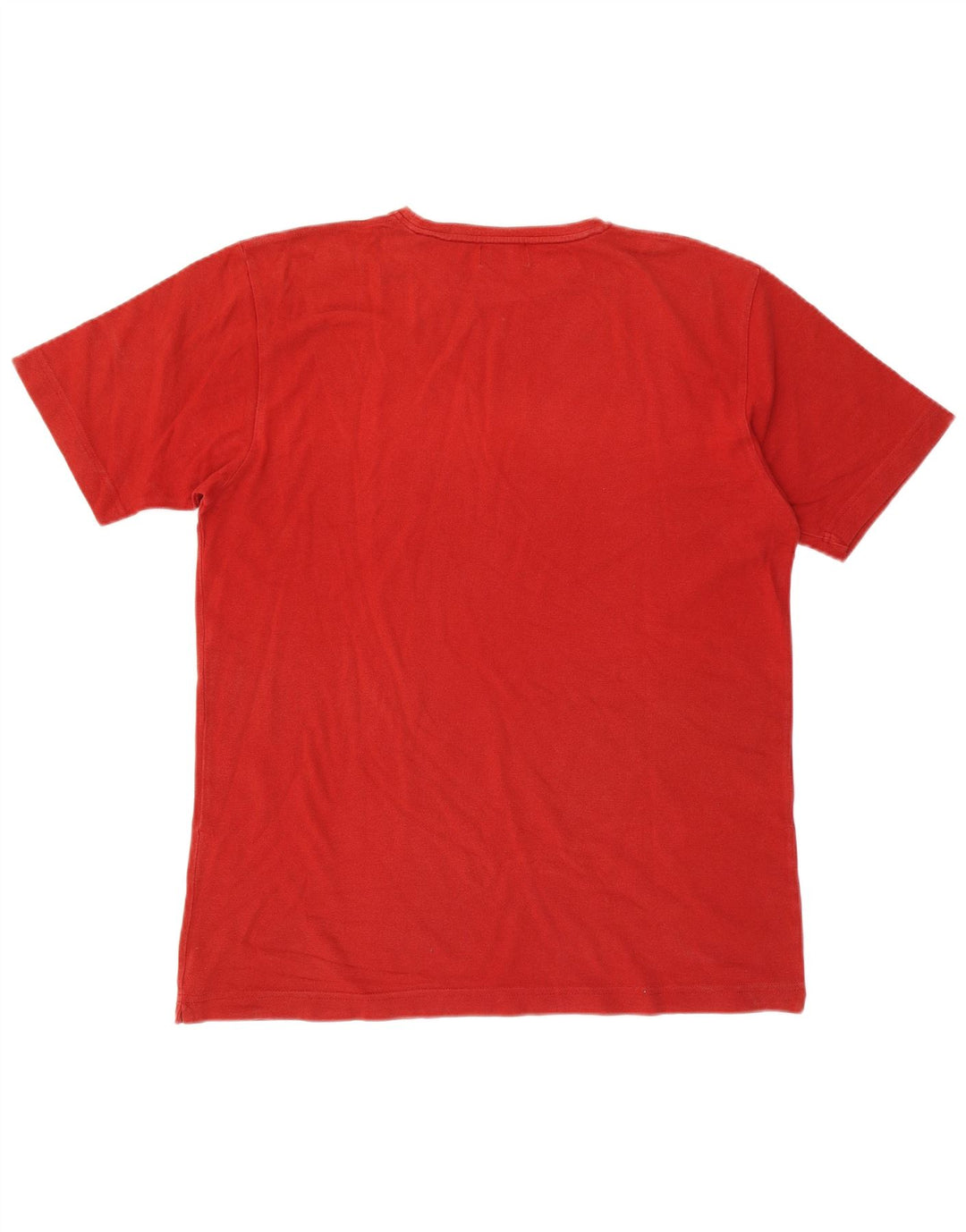 Kappa Herren T-Shirt Top XL Rot Baumwolle