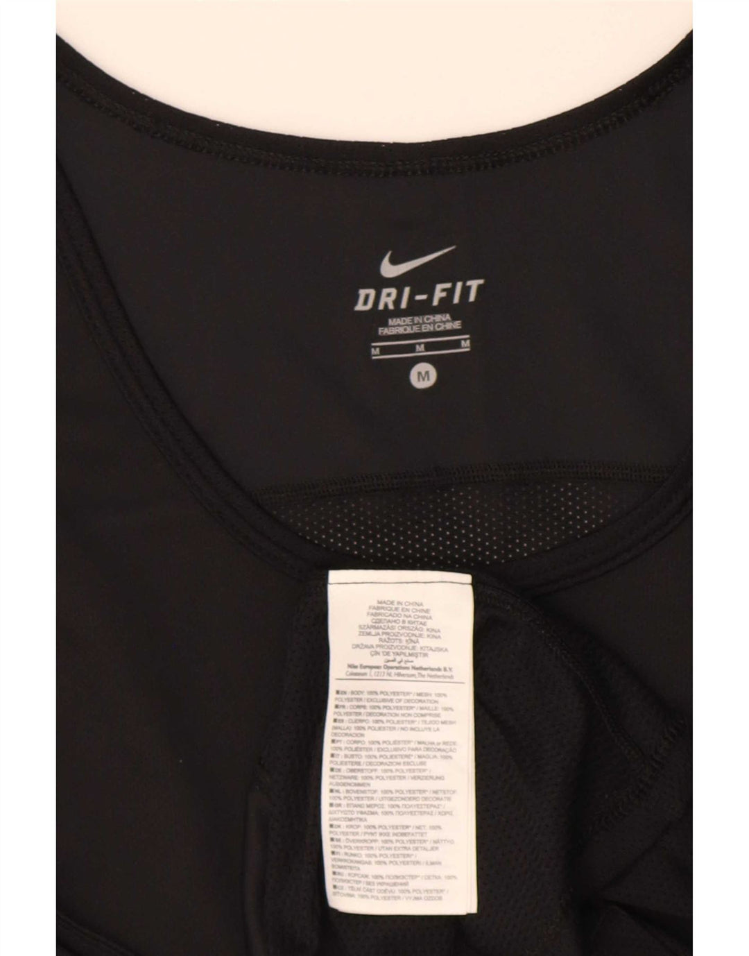 Nike Herren Dri Fit Weste Top Medium Schwarz Polyester