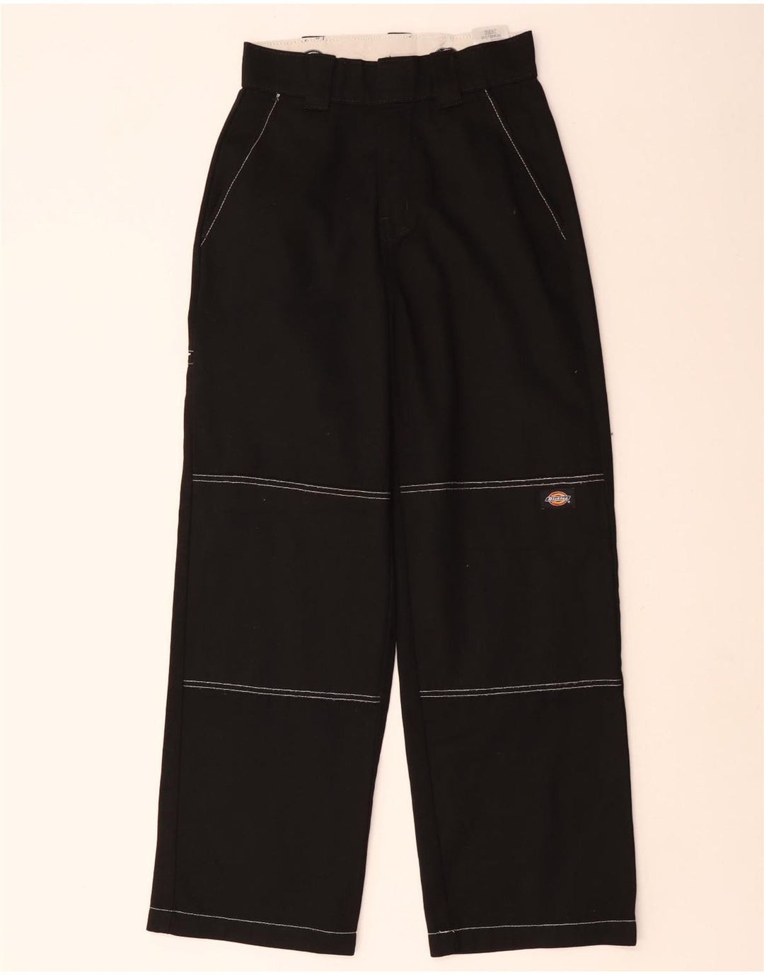 Dickies Herren Straight Cargo Hose W24 Schwarz Polyester