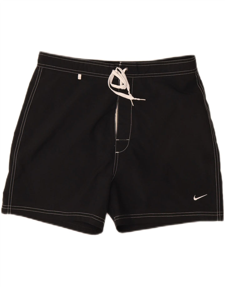 Nike Herren-Badeshorts, Mittelschwarzes Colourblock-Polyester