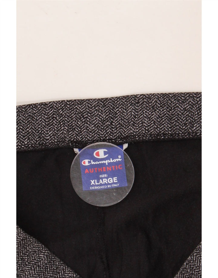 CHAMPION Damen Leggings UK 18 XL Grau meliert