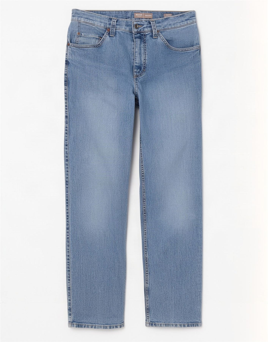 Mustang Herren Tramper Straight Jeans W33 L32 Blaue Baumwolle