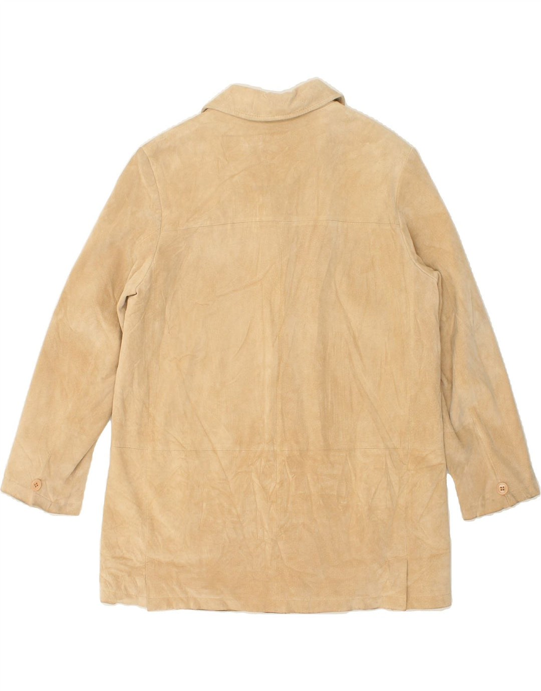 CONBIPEL Womens Leather Jacket IT 42 Medium Beige Leather Vintage Conbipel and Second-Hand Conbipel from Messina Hembry 