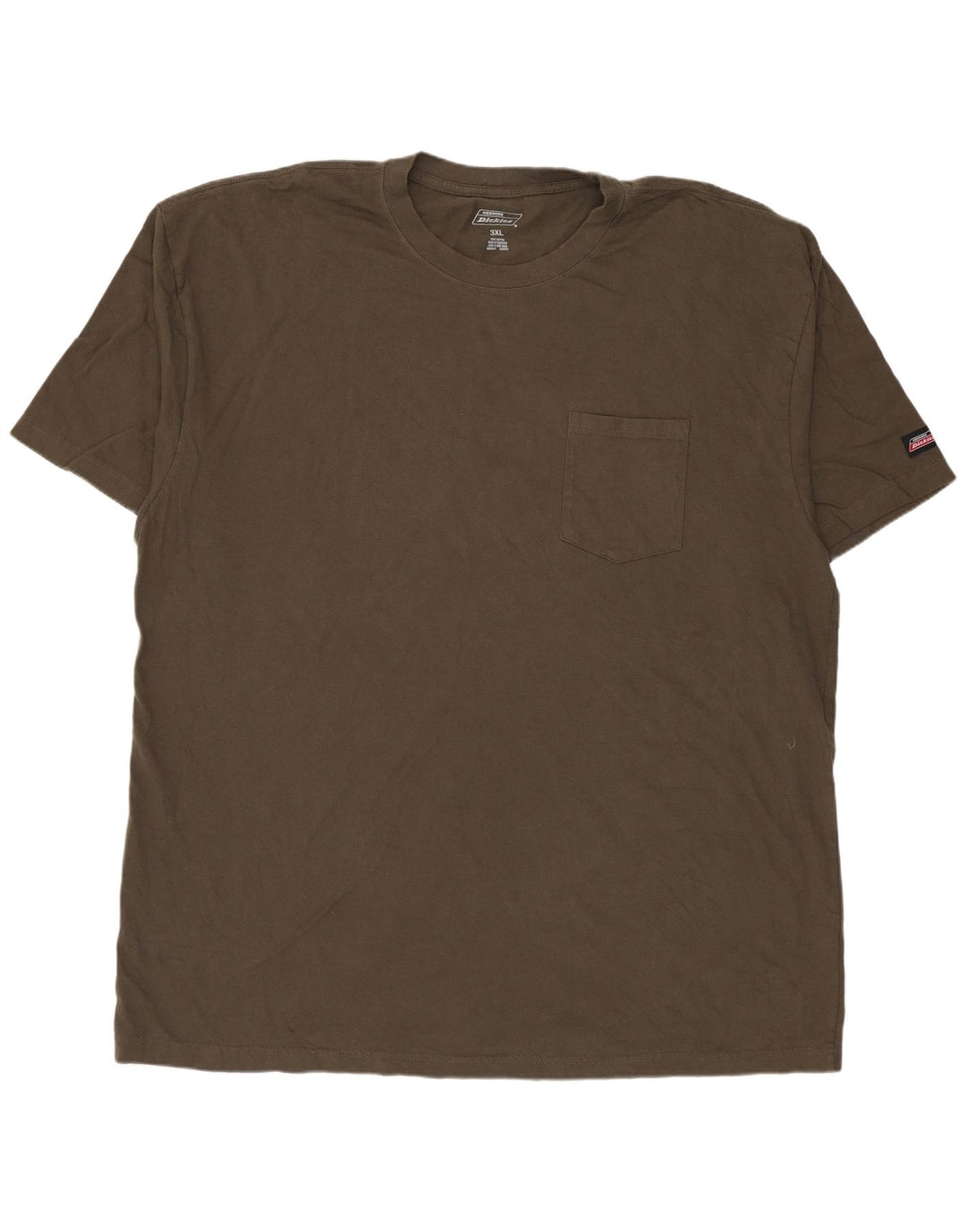 Dickies Herren T-Shirt Top 3XL Khaki Baumwolle