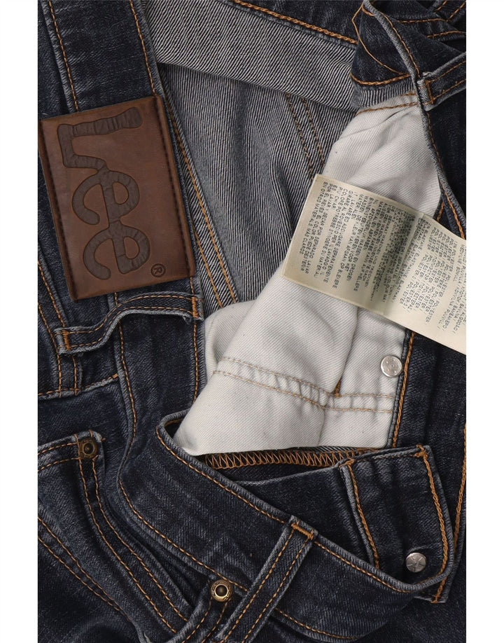 Lee Herren Luke Slim Jeans W32 L32 Marineblau Baumwolle