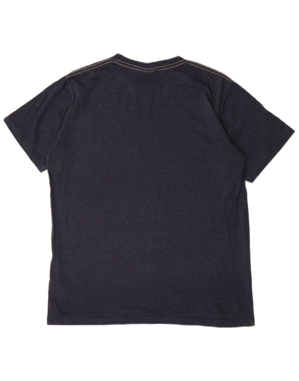 Weird Fish Herren-T-Shirt mit Grafik, mittlere Marineblau-Baumwolle