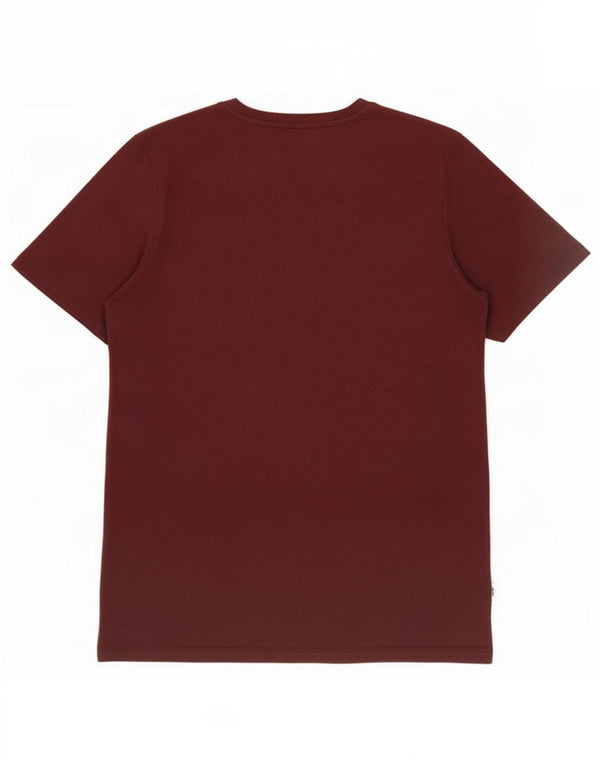 Jack & Jones Herren Core Graphic T-Shirt Top Large Burgund