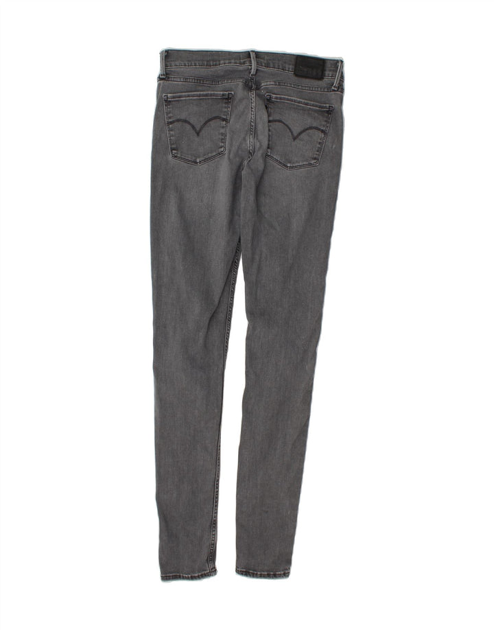 LEVI'S Womens 710 Super Skinny Jeans W29 L34 Grey Cotton Vintage Levi's and Second-Hand Levi's from Messina Hembry 