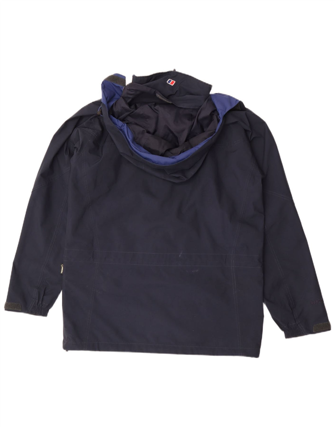 Berghaus Herren-Regenjacke mit Kapuze, UK 38, mittelmarineblau, Polyester