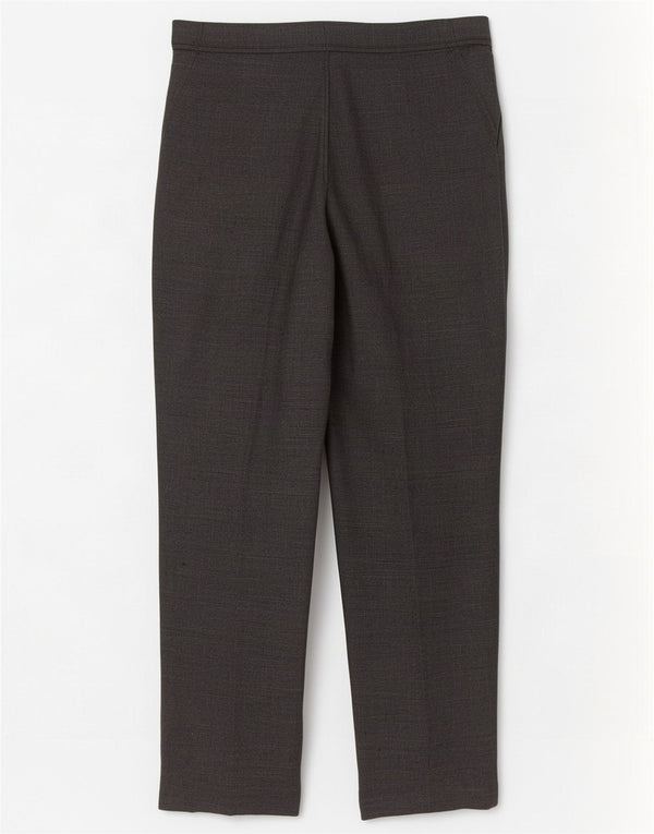 Marks & Spencer Damen Gerade Freizeithose UK 14 Large W32 L28 Grau