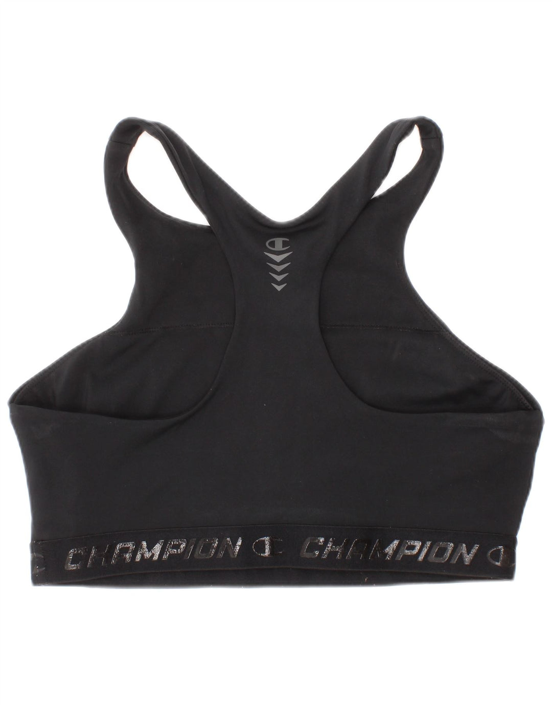 Champion Damen Sport-BH mit Grafik, Medium, Schwarz, Sport