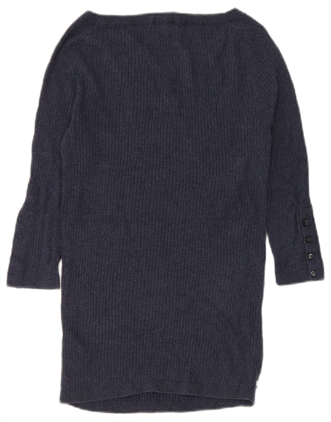 Lacoste Damen-Pullover mit 3/4-Ärmeln und U-Boot-Ausschnitt, Größe 38, mittleres Marineblau