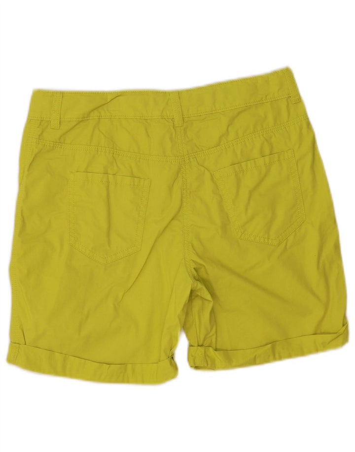 BENETTON Womens Pegged Chino Shorts W30 Medium Green