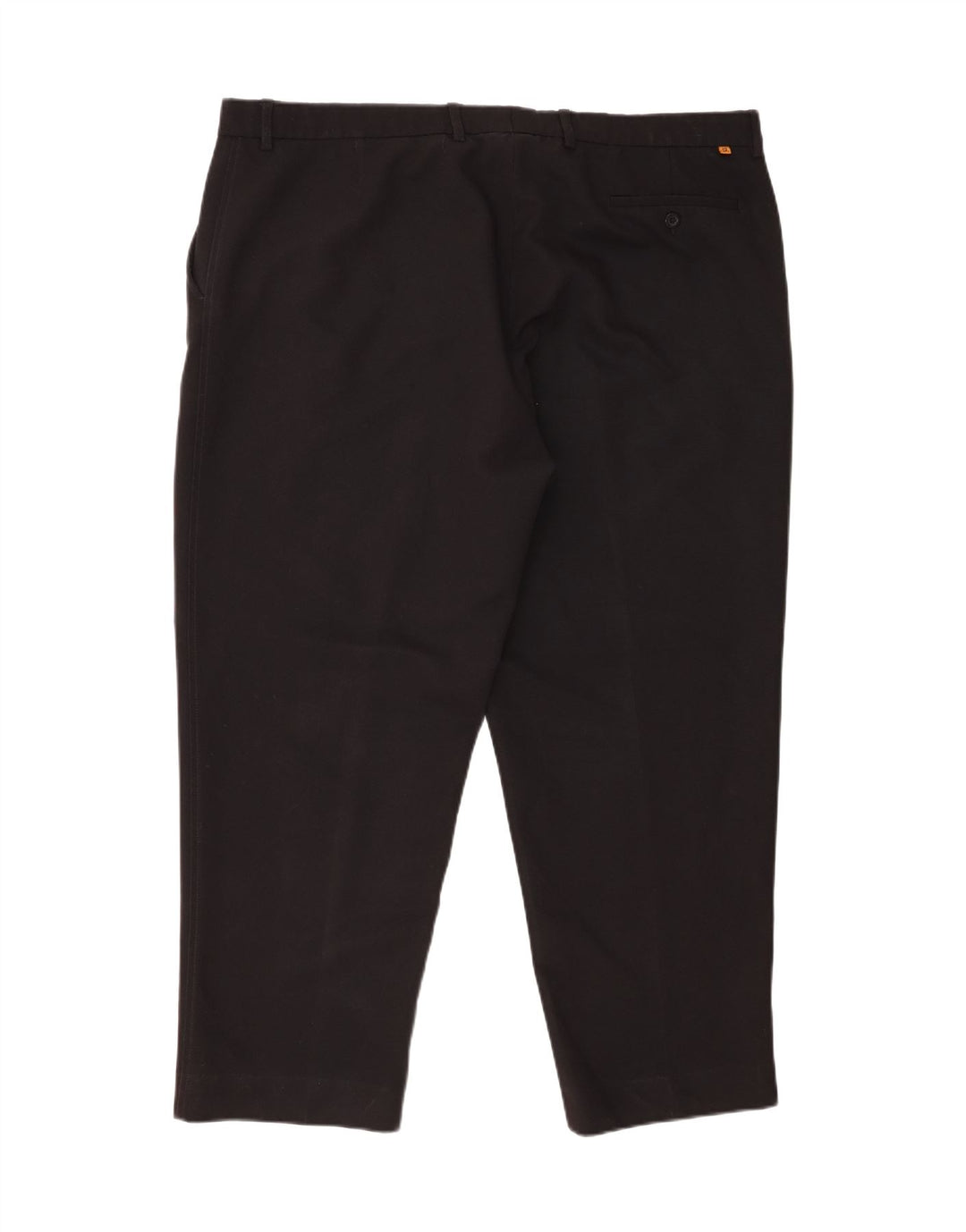Farah Gerade Chinohose für Herren, W44, L29, Schwarz, Polyester