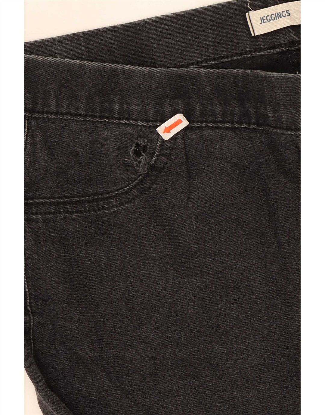 Marks & Spencer Damen Jegging-Jeans UK 14 Medium W30 L29 Schwarze Baumwolle