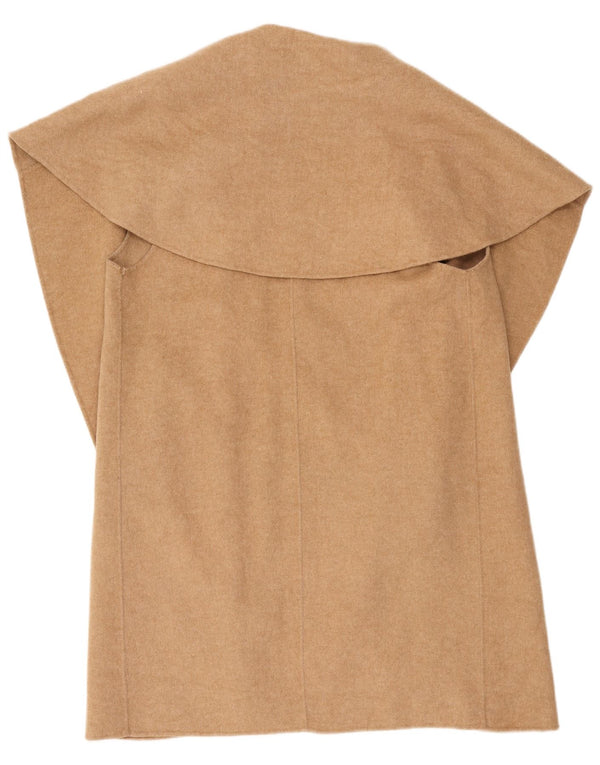 Zara Damen-Strickjacke, übergroß, lang, Gr. 14, Mittelbeige
