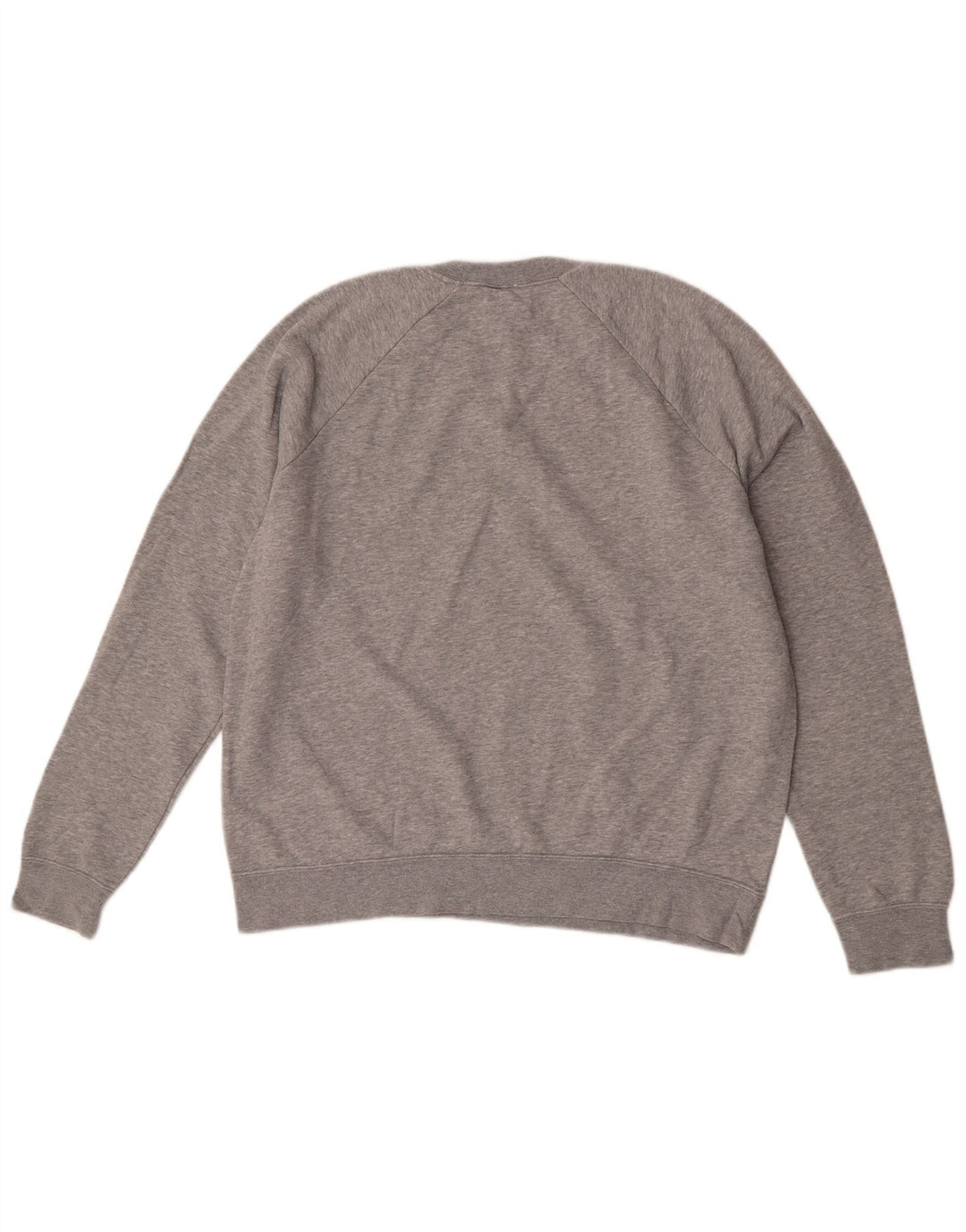 Nike Herren-Sweatshirt-Pullover, große grau gefleckte Baumwolle
