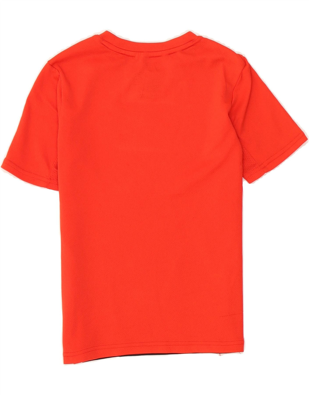 RUSSELL ATHLETIC Boys T-Shirt Top 7-8 Years Medium  Red Colourblock Vintage Russell Athletic and Second-Hand Russell Athletic from Messina Hembry 