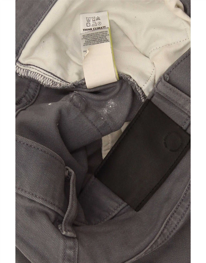 Marks & Spencer Herren Slim Jeans W32 L33 Graue Baumwolle