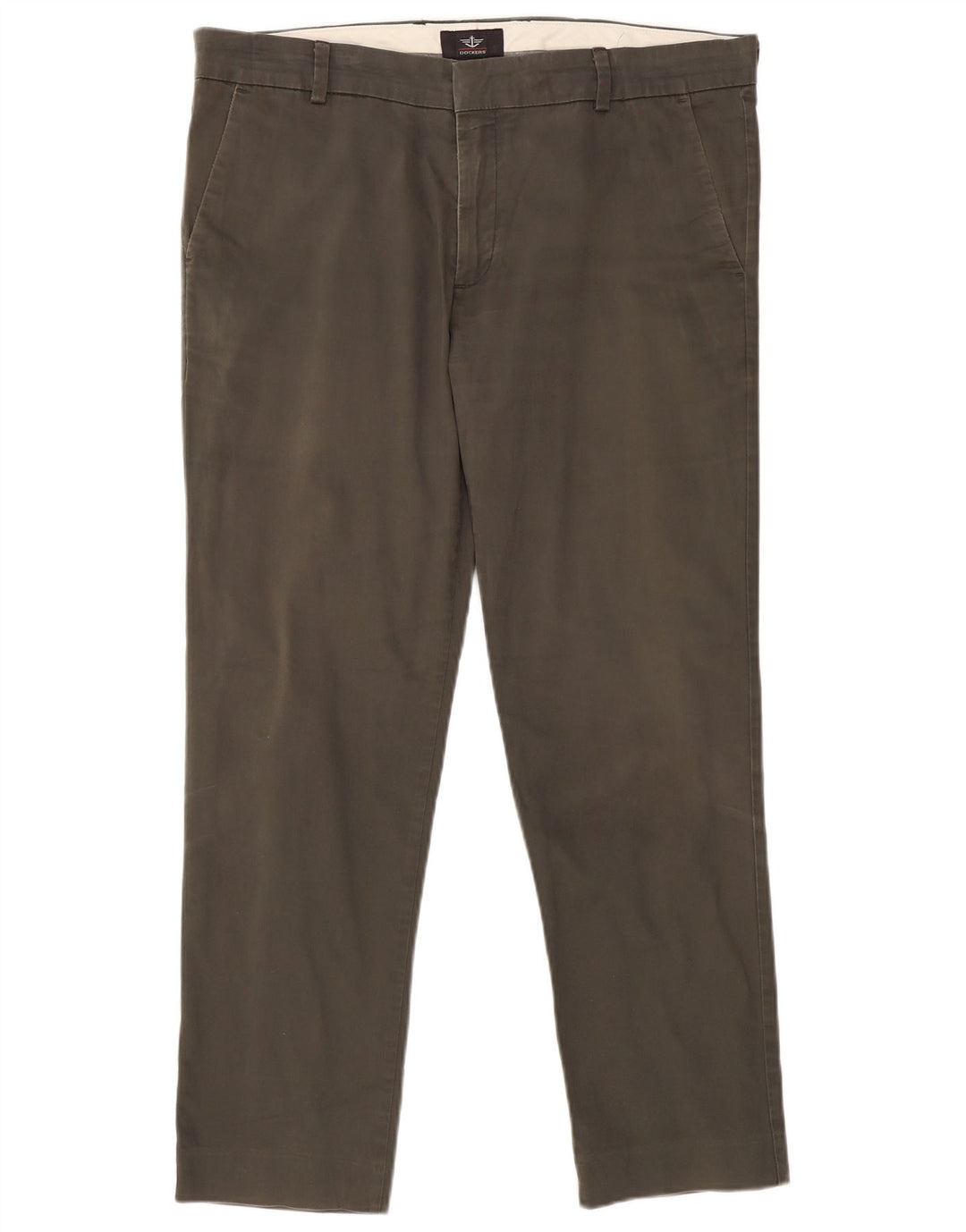 DOCKERS Slim Chino-Hose für Herren, W36, L30, Khaki, Baumwolle