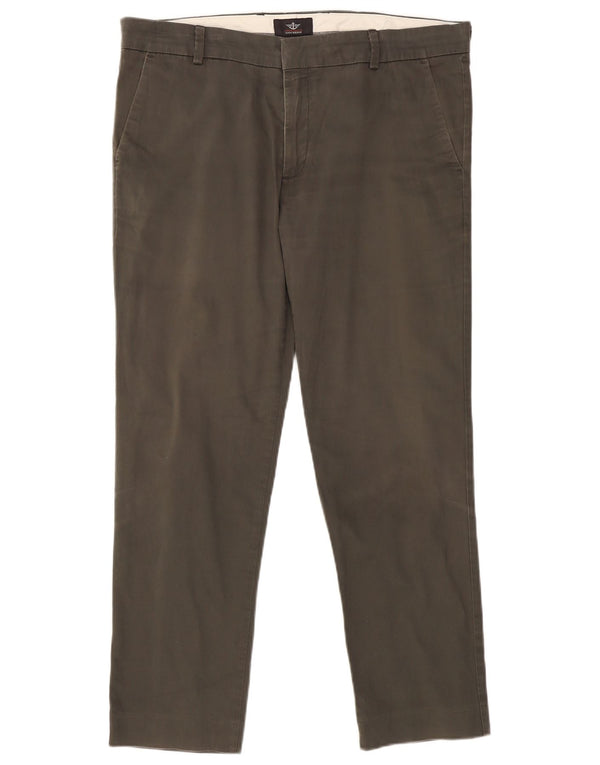 DOCKERS Slim Chino-Hose für Herren, W36, L30, Khaki, Baumwolle