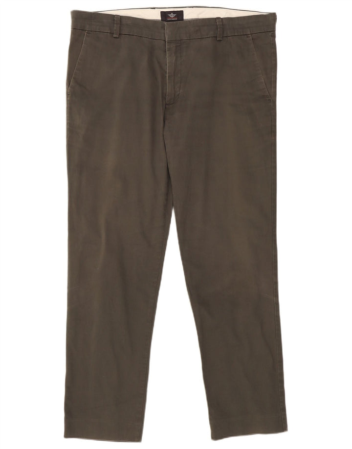 DOCKERS Slim Chino-Hose für Herren, W36, L30, Khaki, Baumwolle