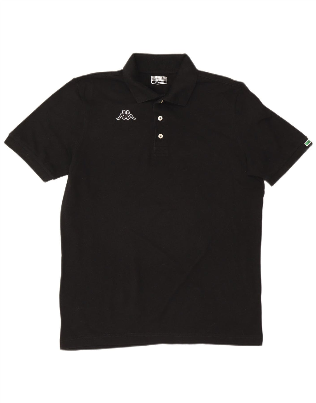 KAPPA Herren Poloshirt XL Schwarz