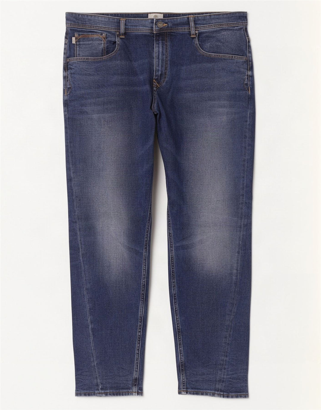 Timberland Herren Straight Jeans W42 L32 Blaue Baumwolle