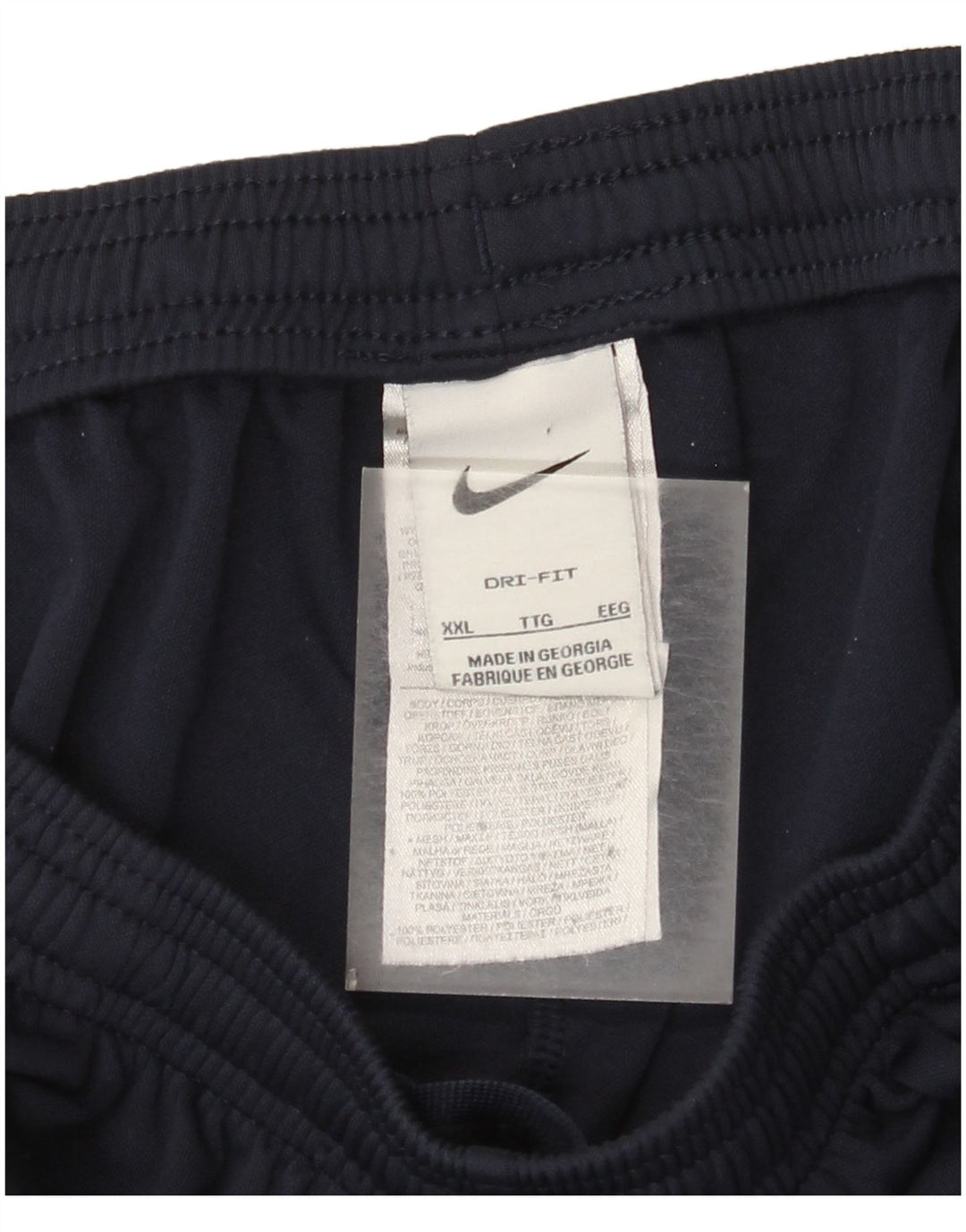 Nike Herren Dri Fit Trainingshose 2XL Marineblau Polyester
