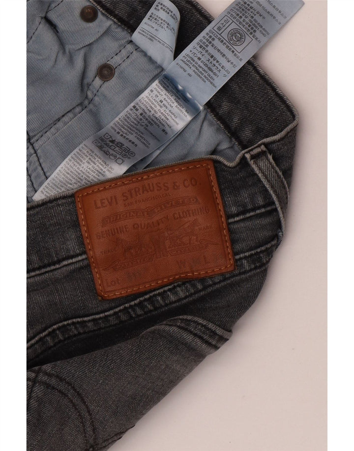 Levi's Herren 511 Slim Jeans W34 L34 Graue Baumwolle