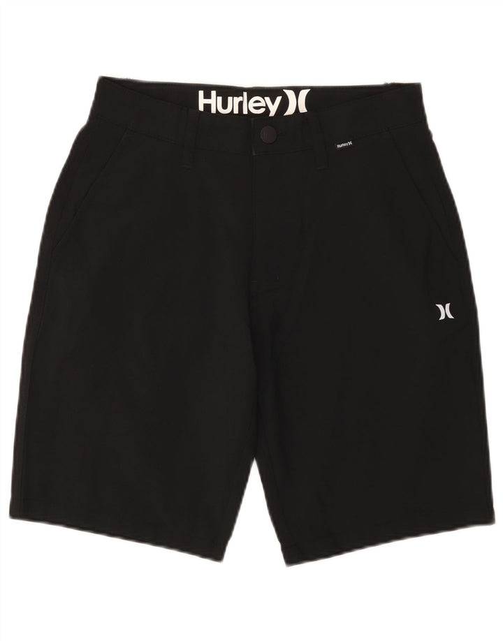Hurley Herren Chinoshorts W28 Small Schwarz Polyester