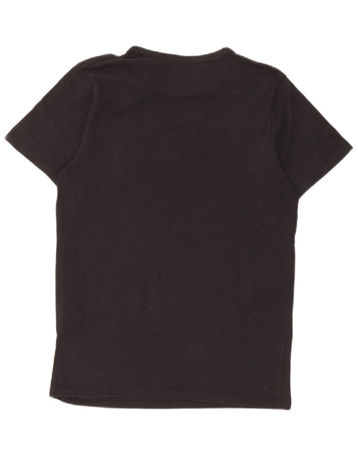 Jack & Jones Herren T-Shirt Top Medium Schwarz Baumwolle