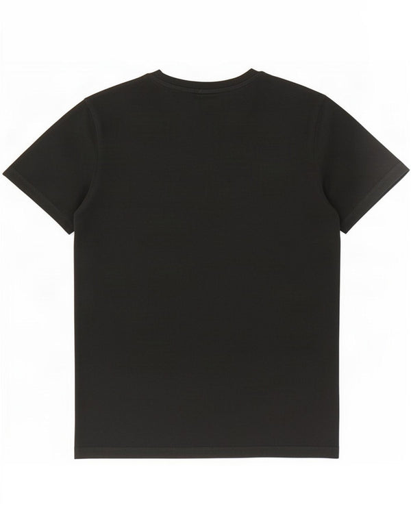Jack & Jones Mens Graphic T-Shirt Top Medium Black Cotton