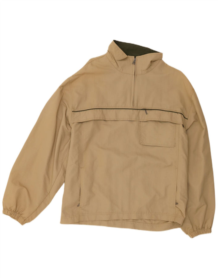 Timberland Herren Pullover Regenjacke UK 40 Large Beige Nylon