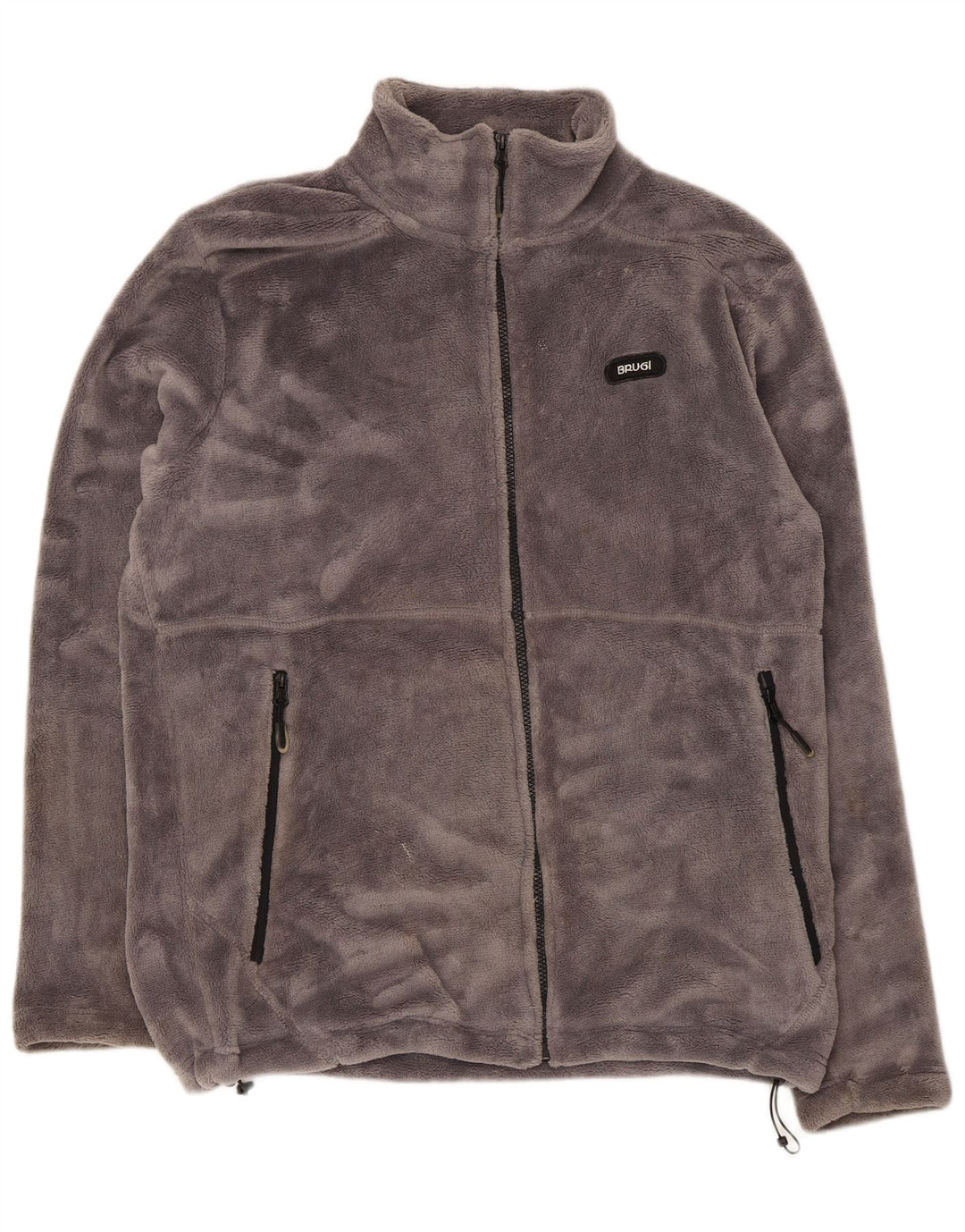 Brugi Herren Fleecejacke UK 42 XL Grau Polyester