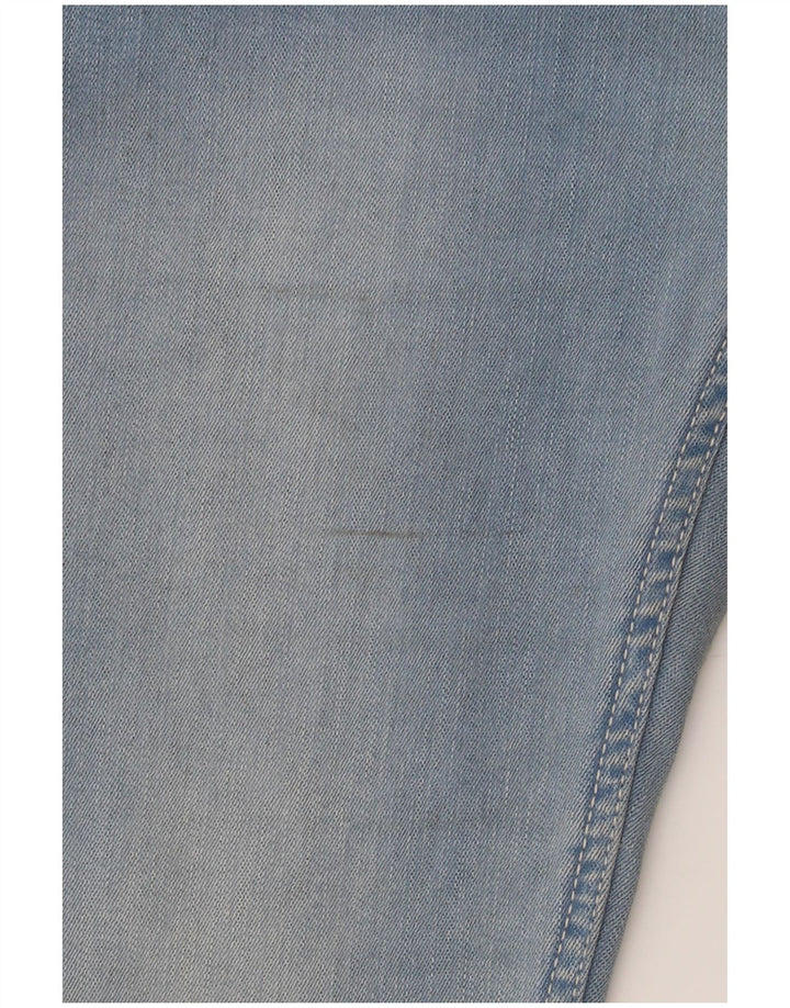 Dack's Damen Slim Jeans IT 42 Medium W28 L30 Blue Tencel